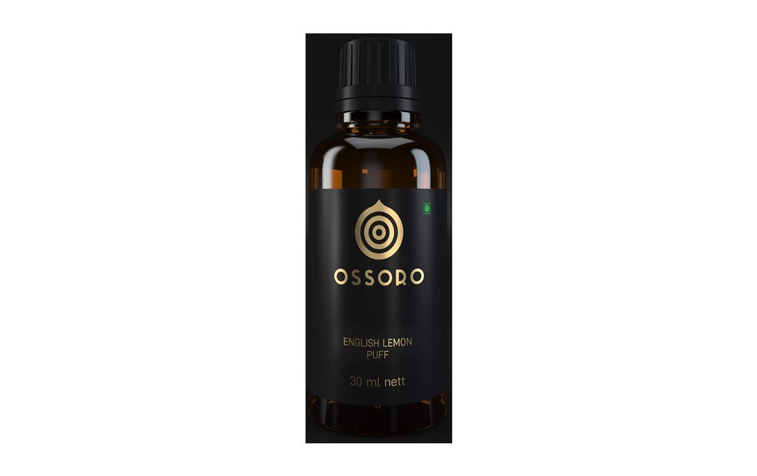 Ossoro English Lemon Puff    Glass Bottle  30 millilitre